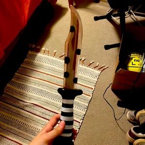 This is a fake knife from Halloween I only used it once